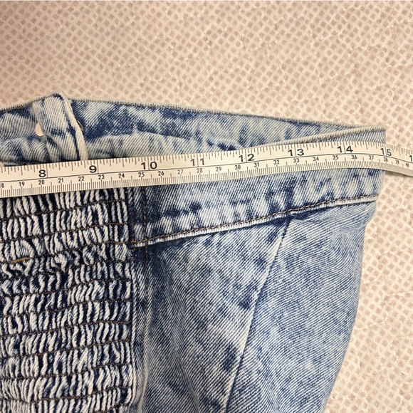 Signos Denim Bustier Top Sz S - Picture 6 of 8